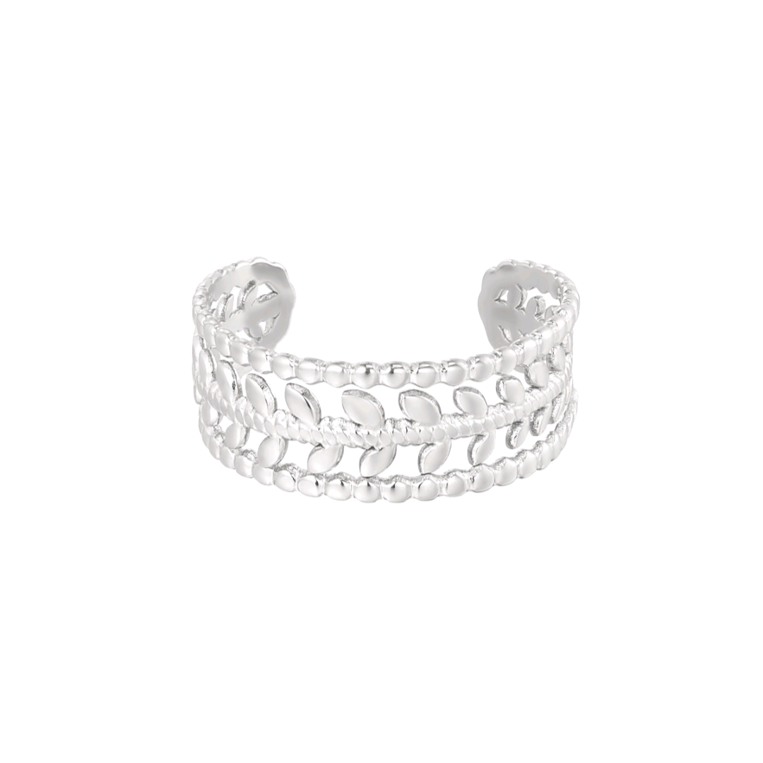 Barok ring - zilver