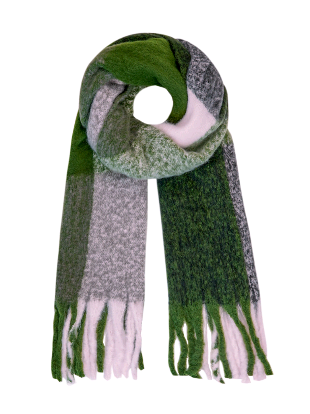 Sjaal ombre multi - groen