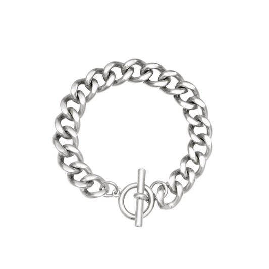 Armband chain Ivy - zilver