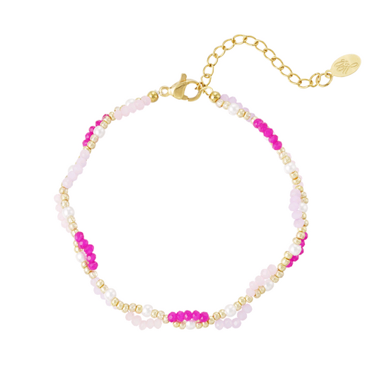 Armband lentese must have - roze