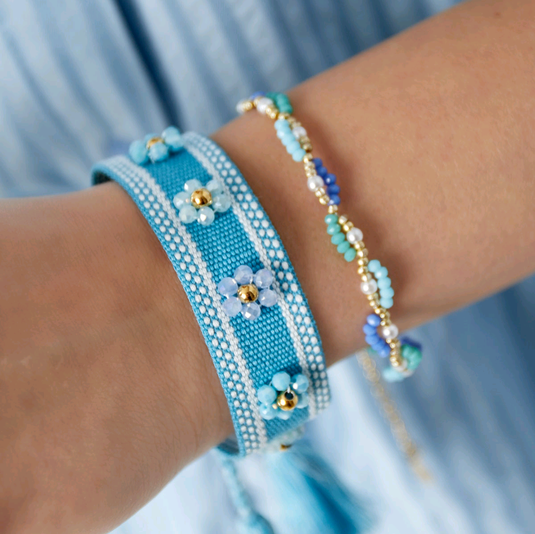 Armband lentese must have - blauw