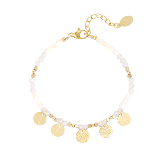 Armband free your mind - wit