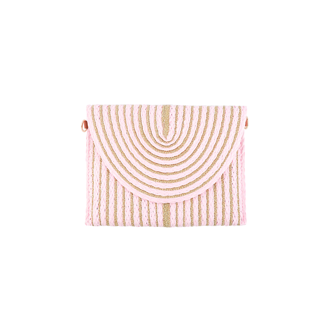 Zomer clutch living life - roze