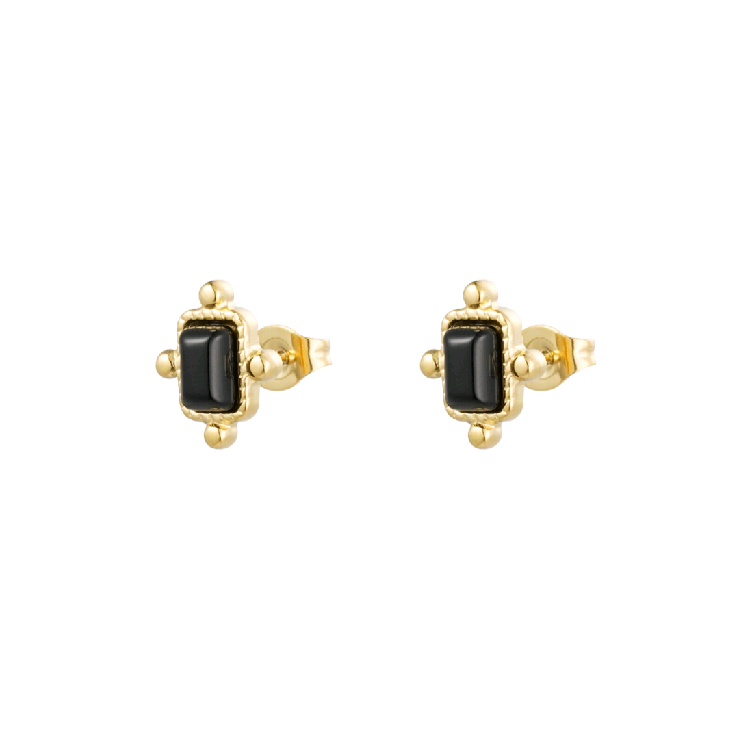 Studs vintage - zwart