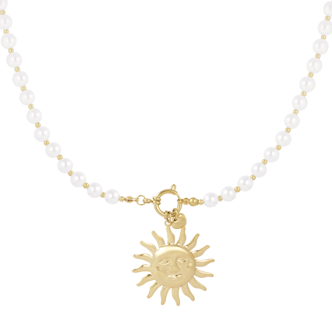 Ketting solae sparkle - goud