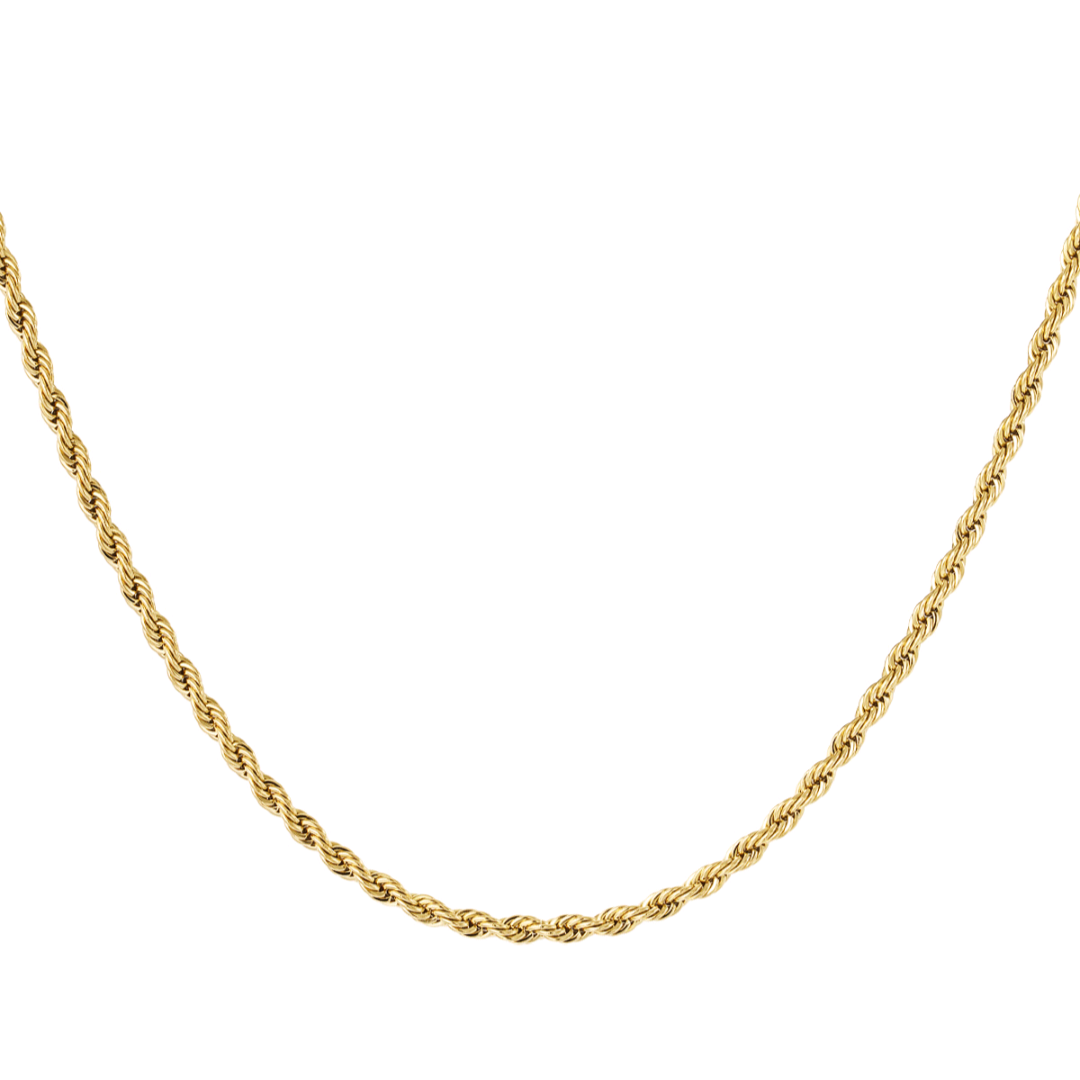 Ketting gedraaid - goud