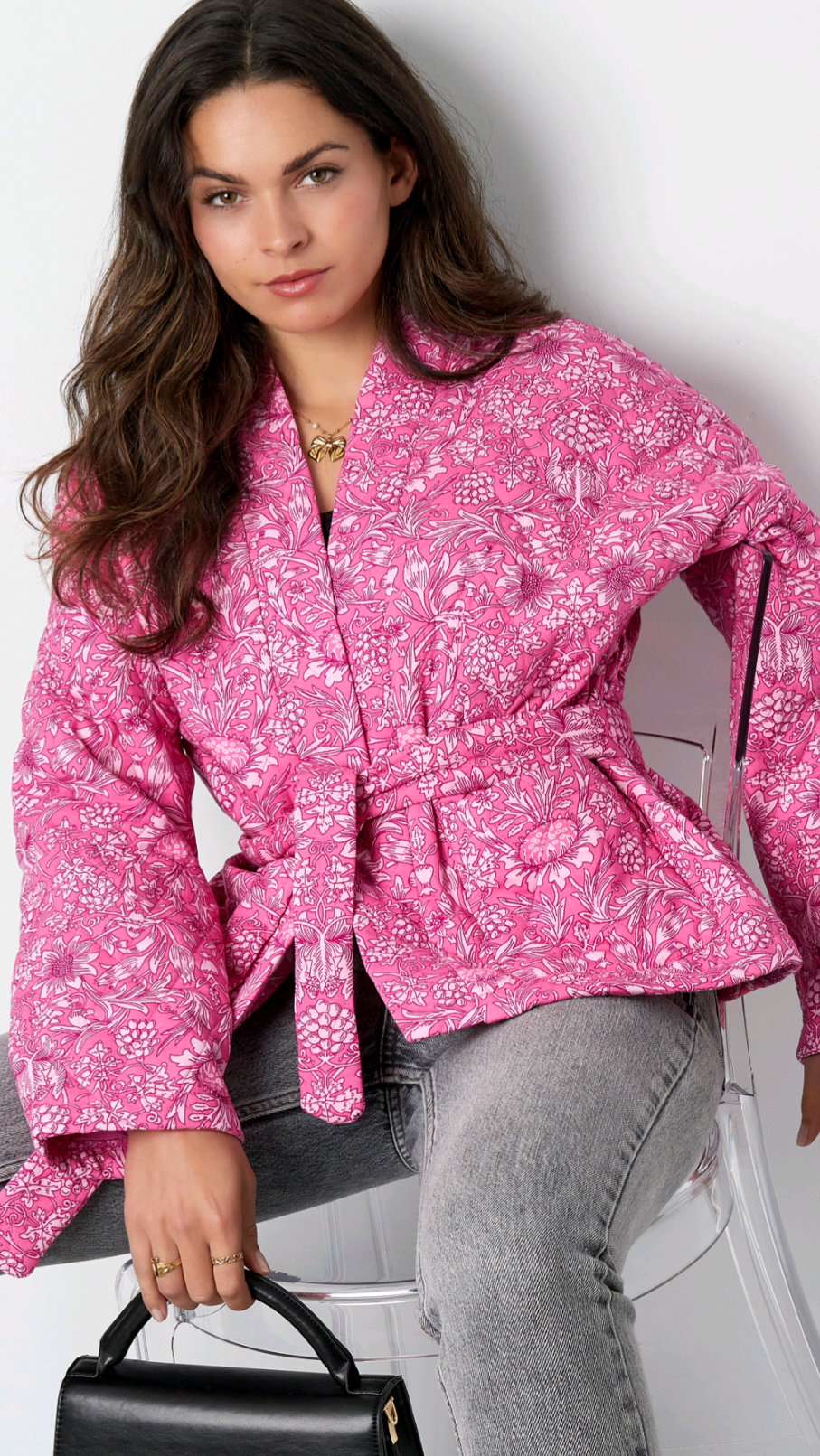 Romance jas - roze