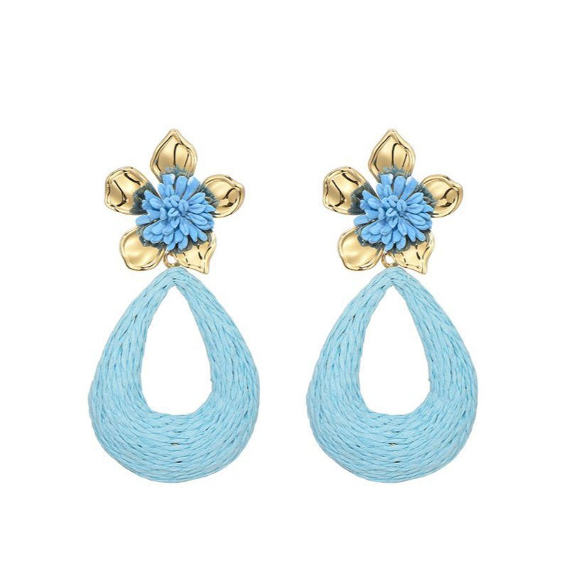 Oorstekers bloem - blauw
