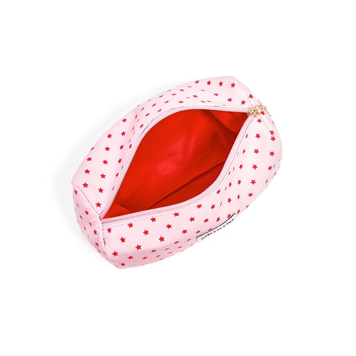 Make-Up tasje met sterretjes - roze