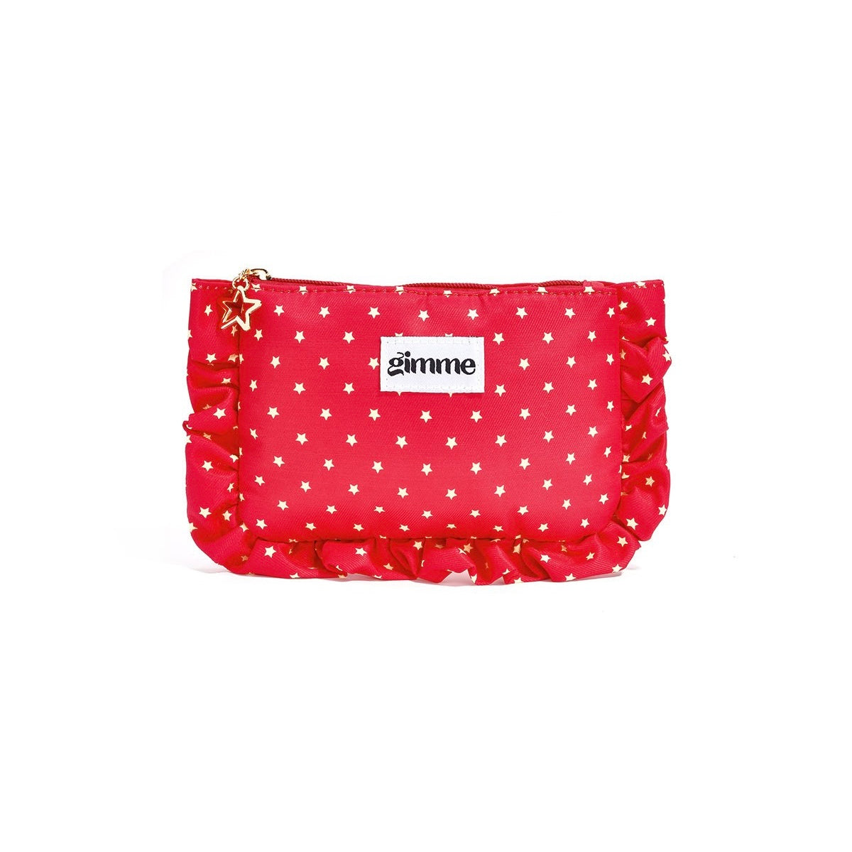 Make-Up tasje met sterretjes - rood