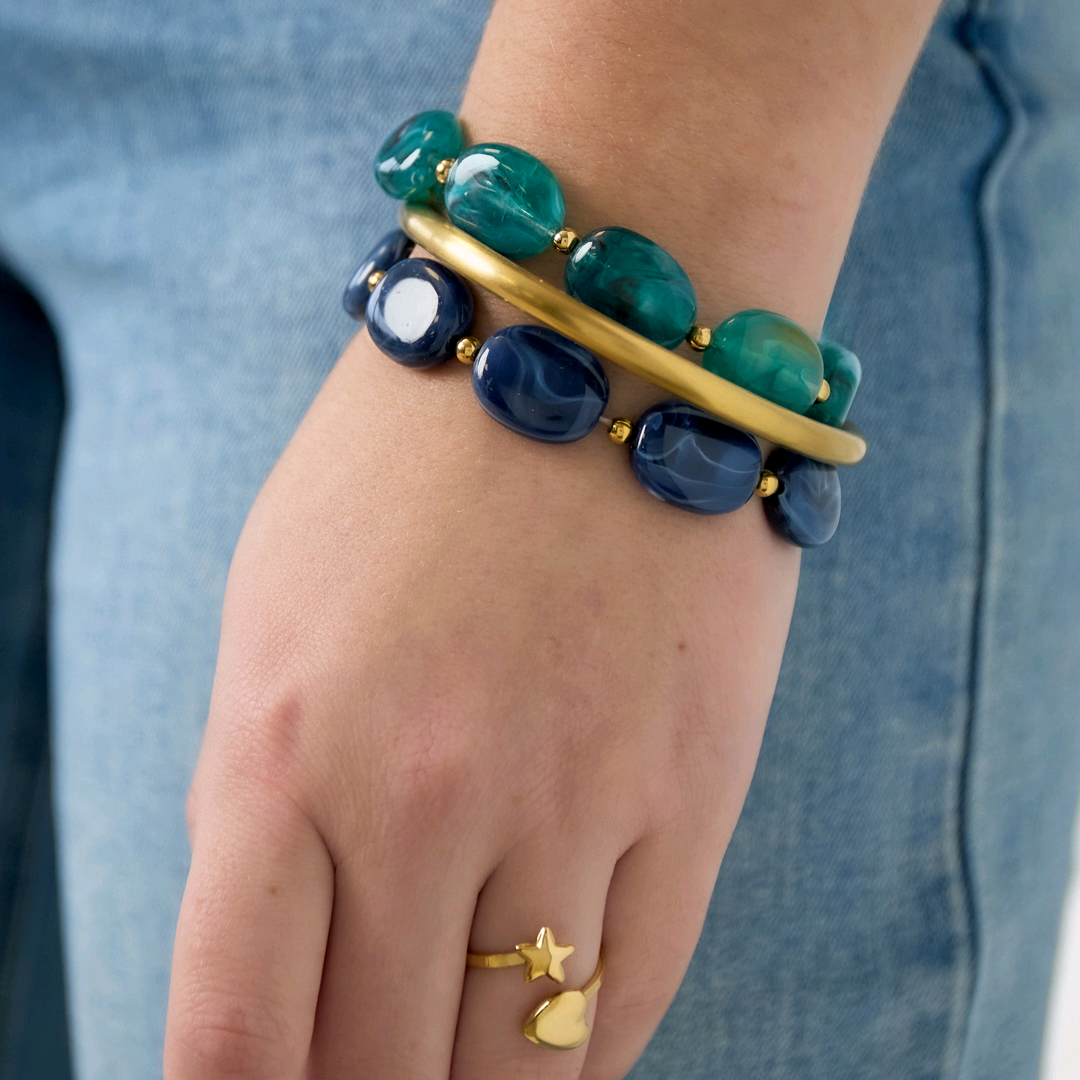 Armband acryl kralen