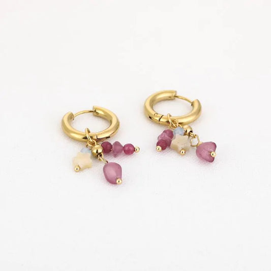 Lente oorbellen - goud