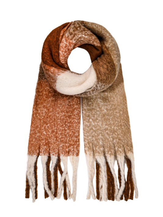 Sjaal ombre multi - camel