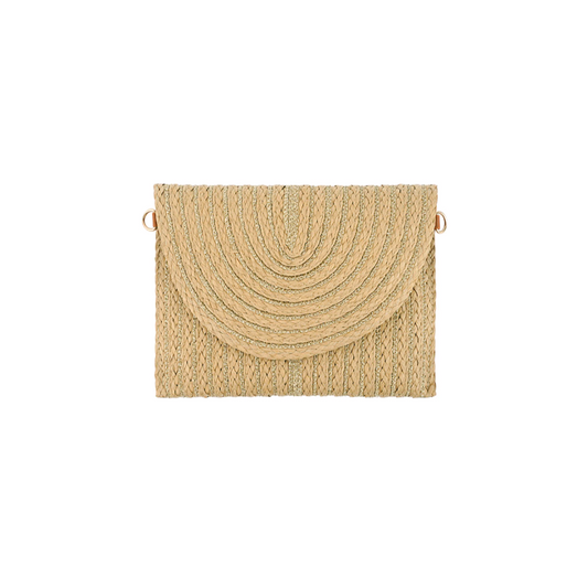 Zomer clutch living life - beige