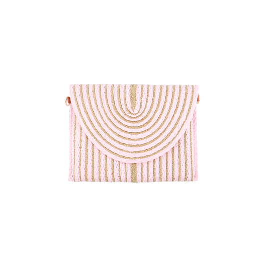 Zomer clutch living life - roze