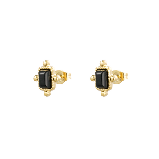 Studs vintage - zwart