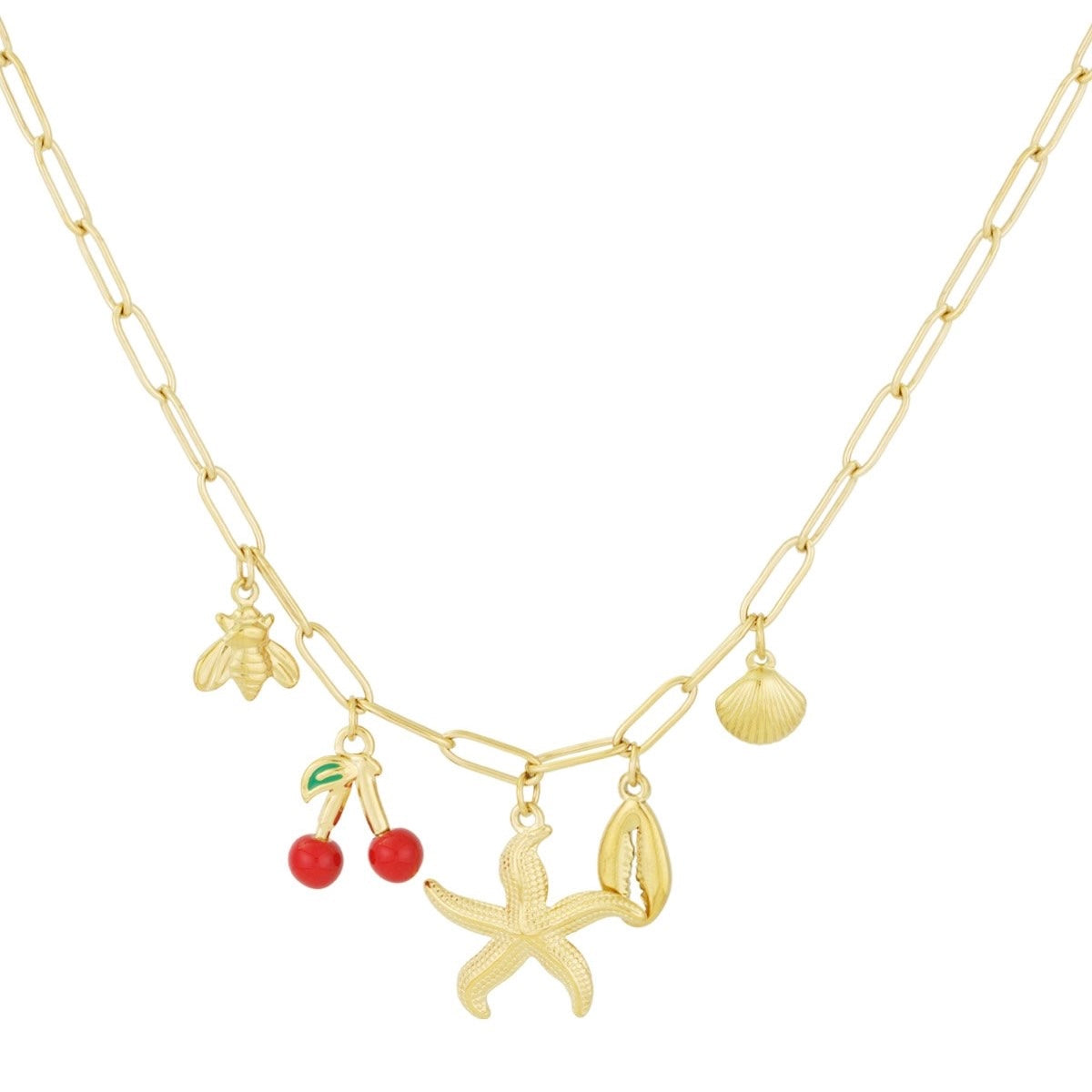Charm haven ketting -goud