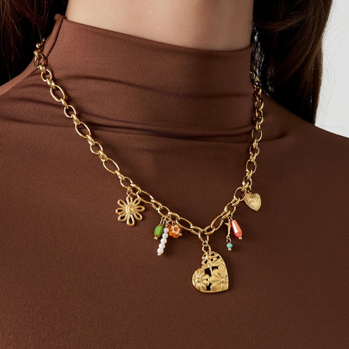 My lover ketting - goud