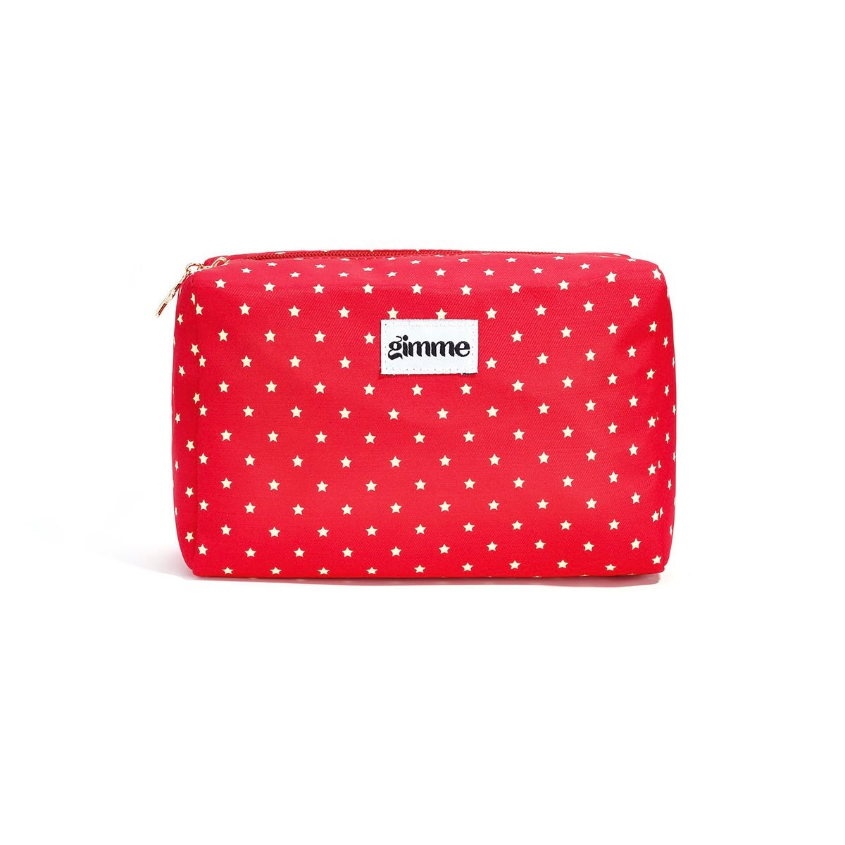 Make-Up tasje met sterretjes - rood