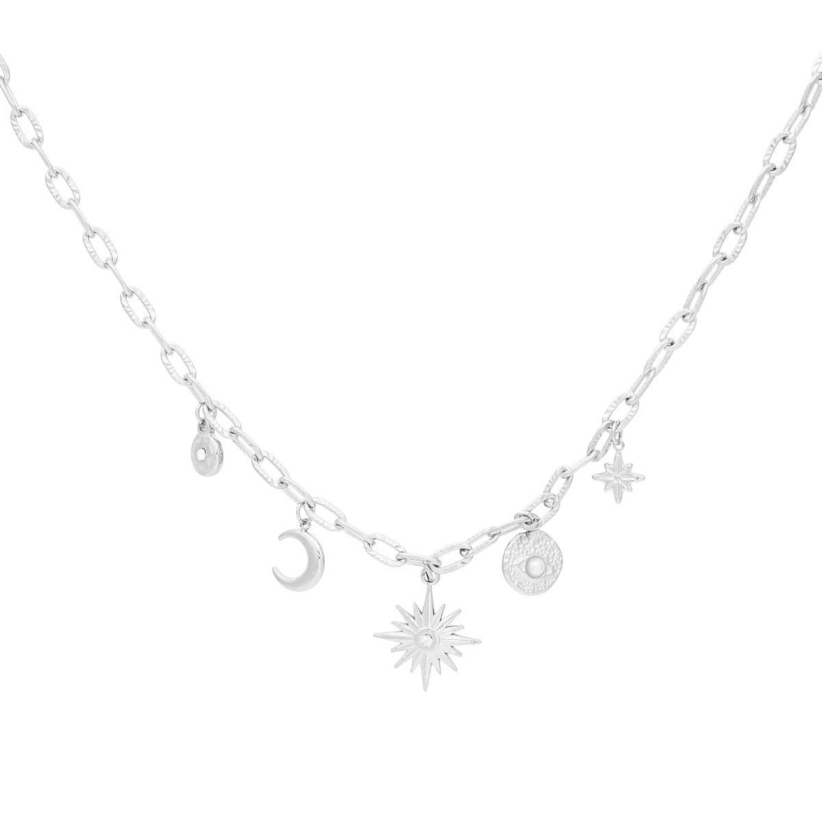 Shine bright ketting - zilver
