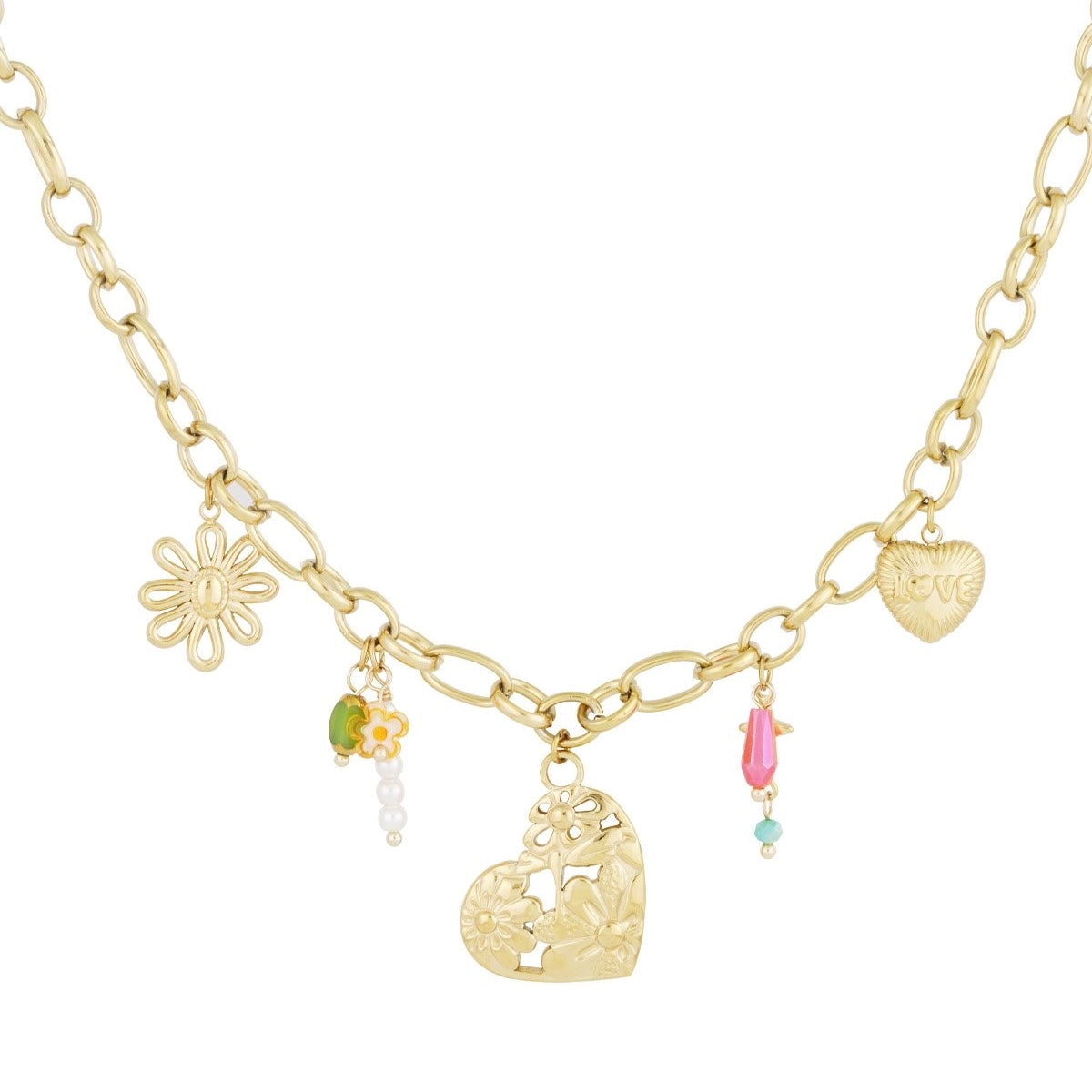 My lover ketting - goud