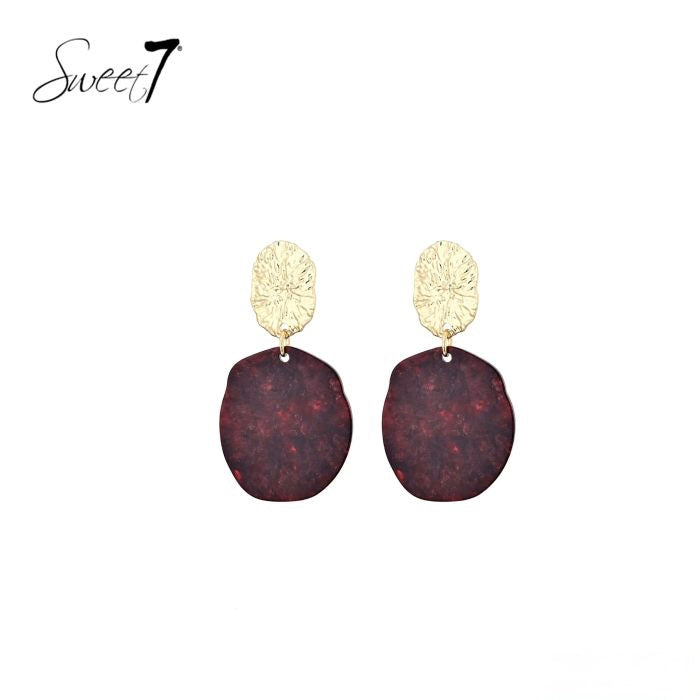 Sweet7 oorbellen - rood
