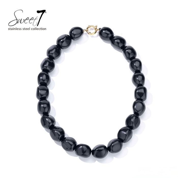 Sweet7 ketting - zwart