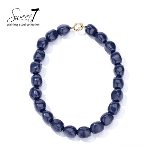 Sweet7 ketting - blauw