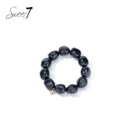 Sweet7 armband - zwart