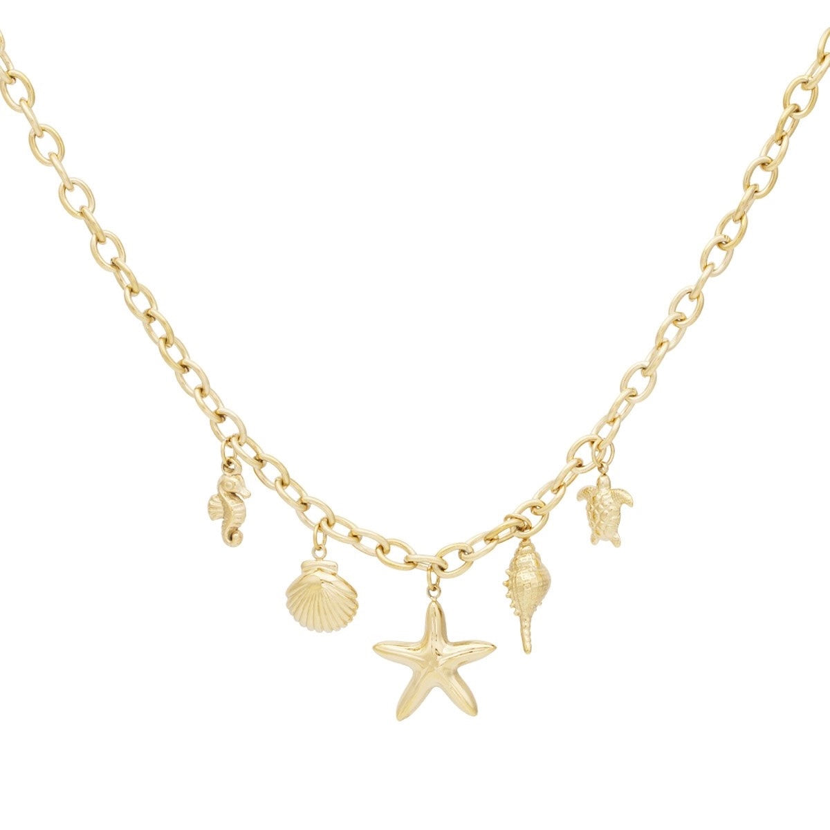 Sea breeze ketting - goud