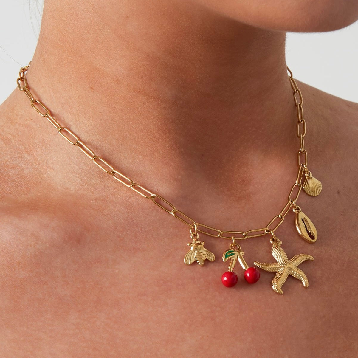 Charm haven ketting -goud