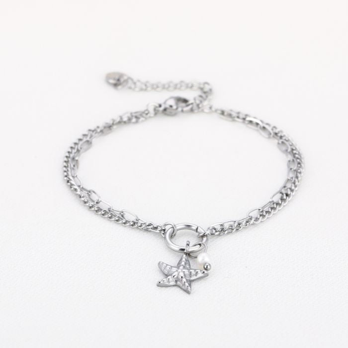 Dubbele armband met zeester