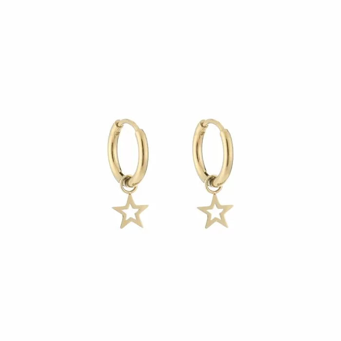 creool met open ster - goud