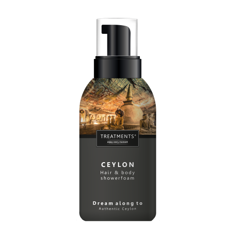 Treatments Ceylon hair & body shower foam