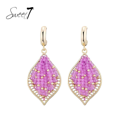 Sweet7 oorbellen - roze