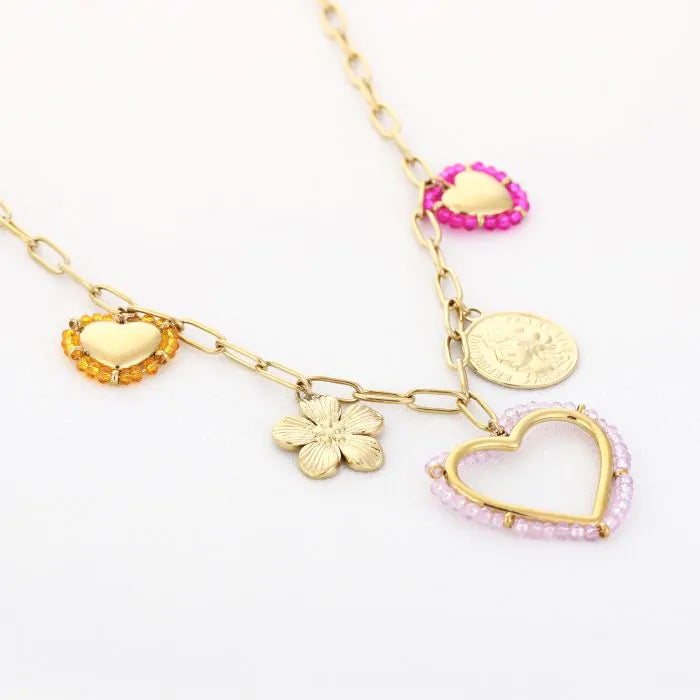 Zomer bedels ketting