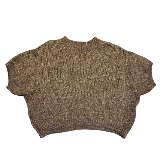 Ambika trui - bruin/goud