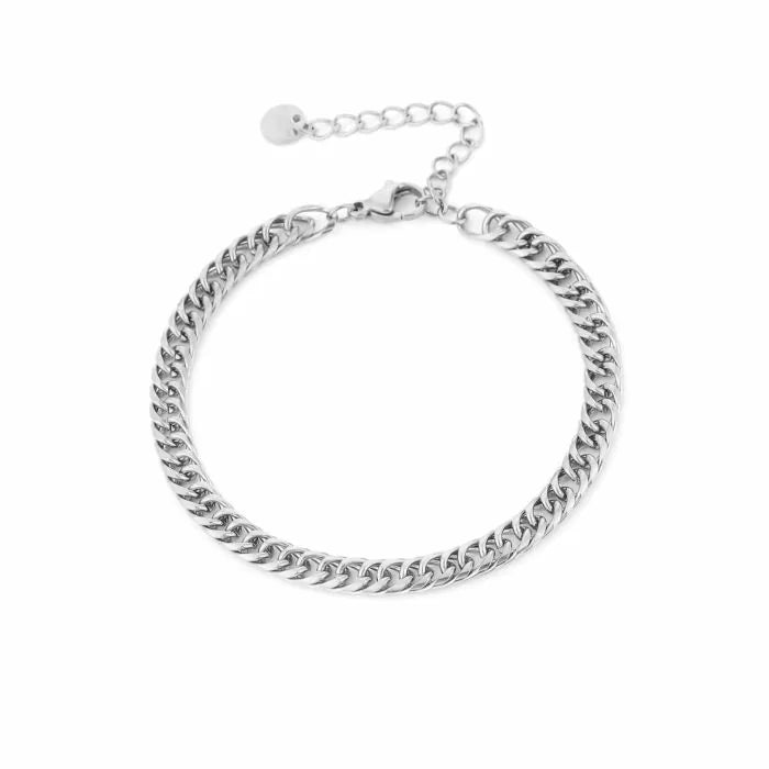 Basic armband - zilver