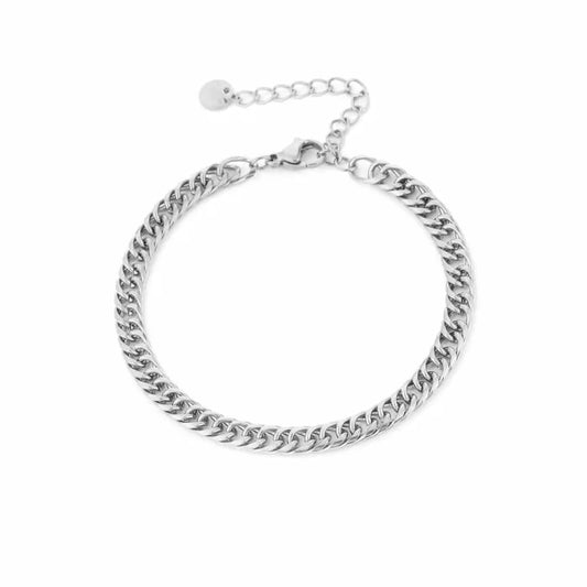 Basic armband - zilver