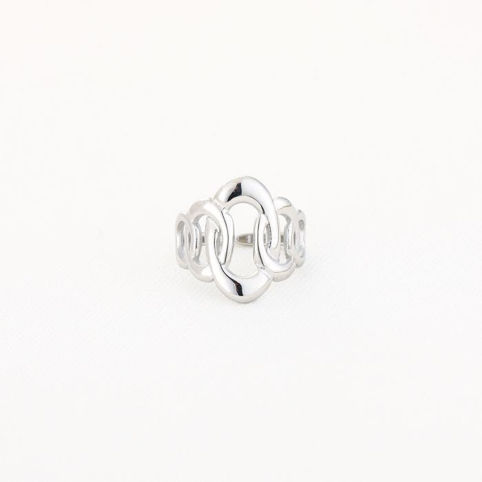 Statement ring - zilver