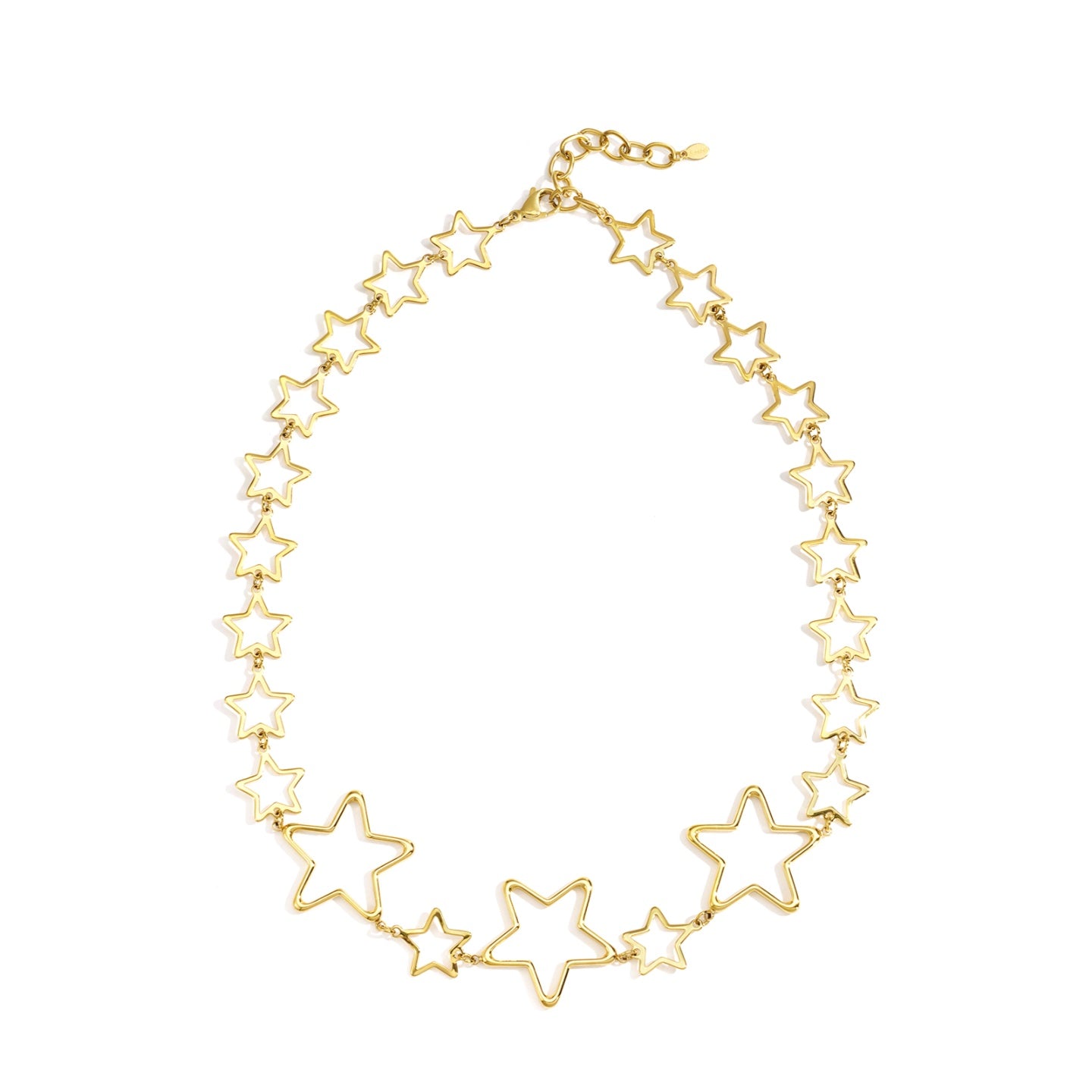 Sterren ketting - goud