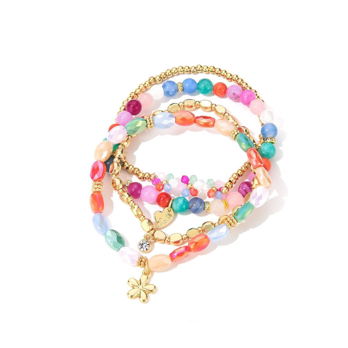 Armbanden set bloem - milti
