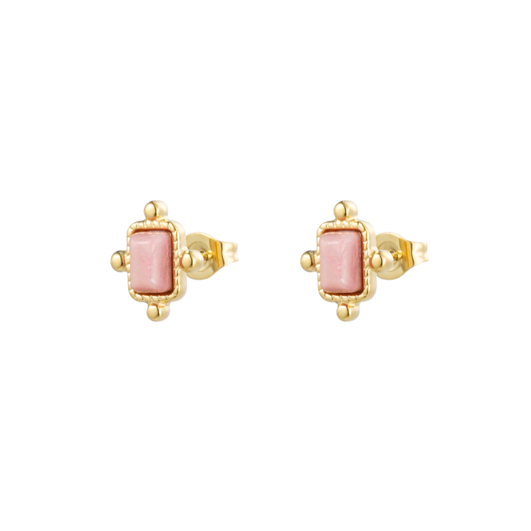 Studs vintage - roze