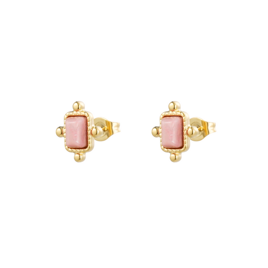 Studs vintage - roze
