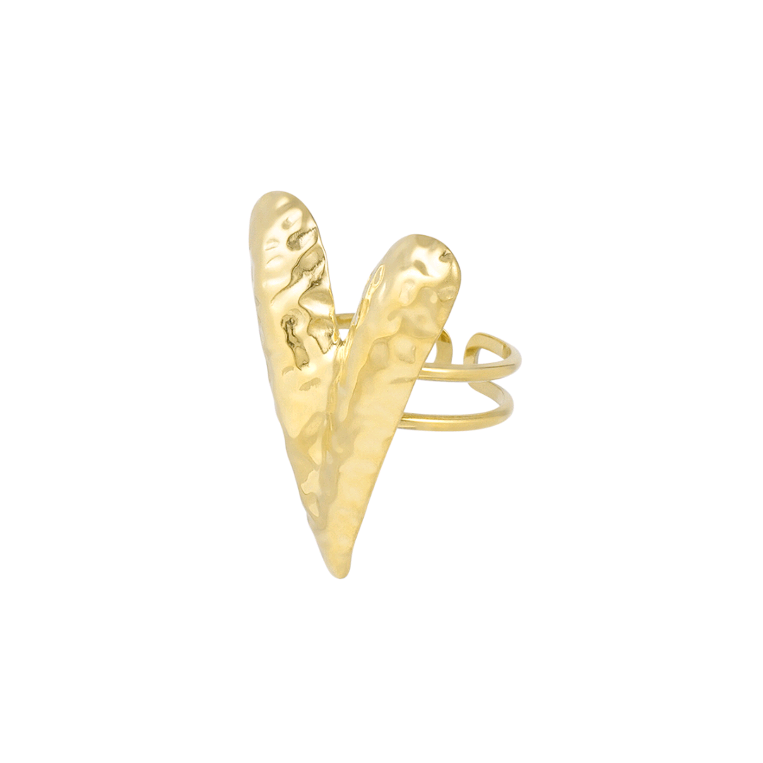 Hartjes ring - goud