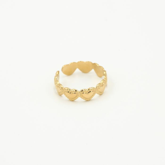 Hartjes ring - goud