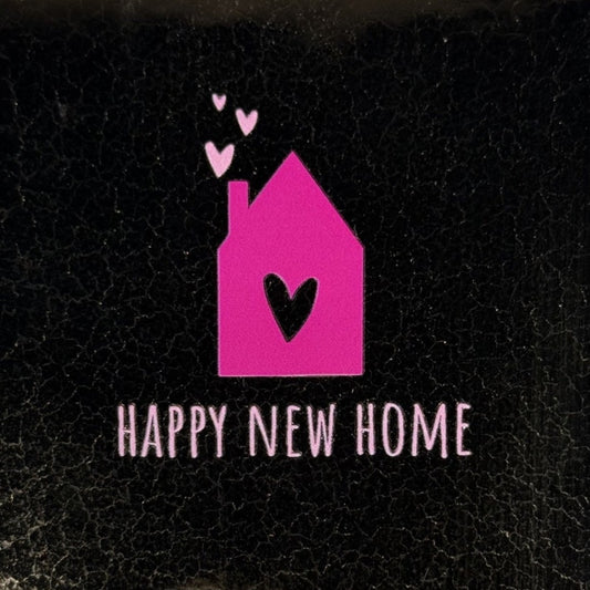 Quote tegeltje 'Happy New home'