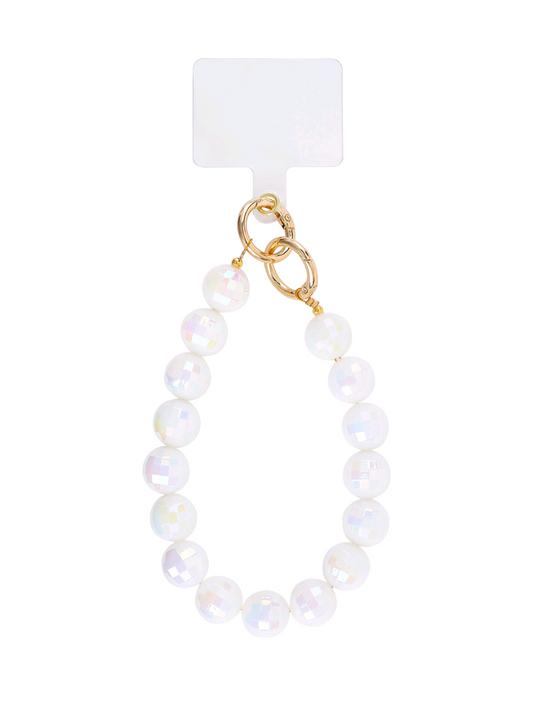 Disco telefoonkoord - wit