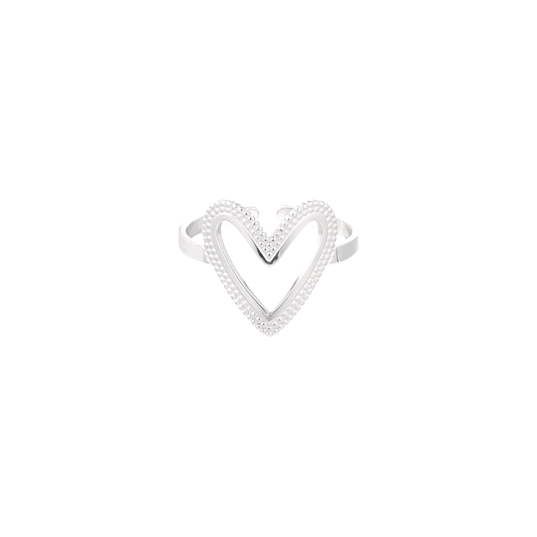 Forever love ring - zilver