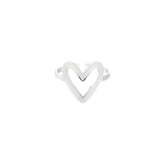 Forever love ring - zilver